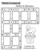 Aperçu - Feuilles d'exercices - Brain Boosters Math & Fun Game Pack. - Page 1