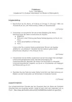 Vorschau - Klassenarbeiten - (Probe-)Klausur Bildvergleich Thomas Struth und Dorothee Golz - Deckblatt