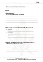 Vorschau - Arbeitsblätter - Wildkräuter - Arbeitsblätter und Lösungen PDF - Deckblatt