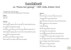 Vorschau - Stundenentwürfe - „Mama hat gesagt“ – Klassenmusizieren im Musikunterricht | Klasse 3–6 - Seite 3