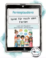 Vorschau - Spiele - Ferienplauderei Sportferien - Deckblatt