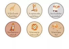 Vorschau - Anderer Materialtyp - Affirmations Karten - ein Geschenk für deine SuS - Deckblatt