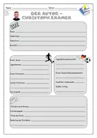 Vorschau - Arbeitsblätter - Informationen entnehmen - Steckbrief Christoph Kramer - Seite 3