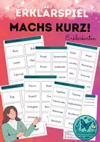 Vorschau - Spiele - Machs kurz! Ein Erklärspiel zum Thema Verkehr - Deckblatt