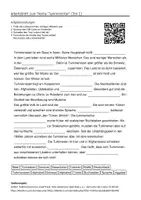 Vorschau - Arbeitsblätter - Arbeitsblätter zum Thema "Turkmenistan" (Lückentext, Hörverstehen) + Lösung & MP3 - Deckblatt