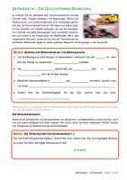 Vorschau - Unterrichtsreihen - Physik MS Mechanik 4 - gleichförmige Bewegung (PDF, DOCX, Musterlösung) - Deckblatt