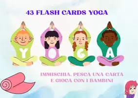 anteprima - Flashcard - 43 FLASH CARDS YOGA - Pagina di copertina