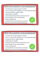 Vorschau - Arbeitsblätter - Abschreibkartei Bauernhoftiere (Klasse 2/3/4) Rechtschreibung / Schrift verbessern / DAZ - Seite 1