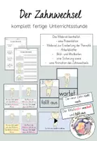 Vorschau - Stundenentwürfe - Der Zahnwechsel - komplett fertige Unterrichtsstunde - Deckblatt
