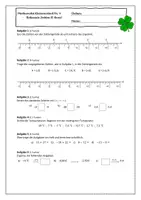 Vorschau - Klassenarbeiten - Klassenarbeit - negative (rationale) Zahlen, Jg. 7 - Seite 1