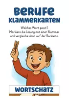 Vorschau - Spiele - Berufe Klammerkarten Deutsch als Zweitsprache - Seite 2