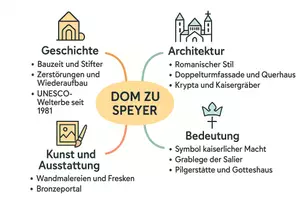 Vorschau - Arbeitsblätter - Arbeitsblätter zum Thema "Dom zu Speyer" + Lösung & MP3 + Mindmap - Seite 3