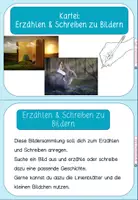 Vorschau - Arbeitsblätter - Kartei Erzählen und Schreiben zu Bildern - Seite 3