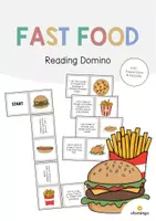 Vorschau - Mal- und Bastelvorlagen - FAST FOOD: XXL Materialpaket für den Englischunterricht - Seite 1