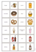 Vorschau - Stationenlernen - Fast Food: Domino (Englisch) - Seite 3