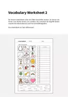 Vorschau - Arbeitsblätter - Lucky Symbols: Vocabulary Worksheet 2 (Englisch) - Seite 1