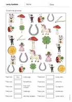 Vorschau - Arbeitsblätter - Lucky Symbols: How many? – Worksheet (Englisch) - Seite 3