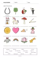 Vorschau - Arbeitsblätter - Lucky Symbols: Vocabulary Worksheet 1 (Englisch) - Seite 3