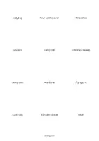 Vorschau - Mal- und Bastelvorlagen - Lucky Symbols: Vocabulary Cards (Englisch) - Seite 3