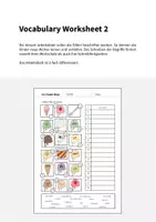 Vorschau - Arbeitsblätter - Ice Cream Shop: Vocabulary Worksheet 2 (Englisch) - Seite 1