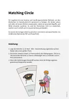 Vorschau - Stationenlernen - Barbecue & Picnic: Matching Circle (Englisch) - Seite 1