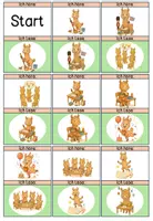 Vorschau - Spiele - Bild-Lese-Spiel mit Lamas/Alpakas - Seite 2