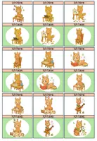 Vorschau - Spiele - Bild-Lese-Spiel mit Lamas/Alpakas - Seite 3