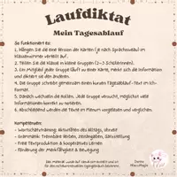 Vorschau - Spiele - Mein Tagesablauf – ein aktives Laufdiktat mit Differenzierung! - Seite 2