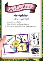Vorschau - Arbeitsblätter - Merkplakat + AB: Reformation. Luthers vier Soli - Deckblatt