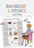 Vorschau - Stationenlernen - Barbecue & Picnic: Clip Cards / Klammerkarten (Englisch) - Deckblatt