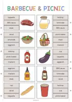 Vorschau - Stationenlernen - Barbecue & Picnic: Clip Cards / Klammerkarten (Englisch) - Seite 3