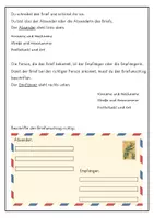 Vorschau - Arbeitsblätter - Brief schreiben und adressieren - Seite 3