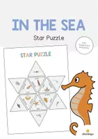 Vorschau - Stationenlernen - In the Sea: Star Puzzle (Englisch) - Deckblatt
