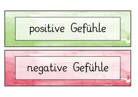 Vorschau - Spiele - Bildkarten Gefühle + Übung zum Ordnen (gute / schlechte Gefühle) - Seite 3
