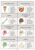 Vorschau - Stationenlernen - Ice Cream Shop: Puzzle (Englisch) - Seite 2