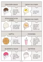 Vorschau - Stationenlernen - Ice Cream Shop: Puzzle (Englisch) - Seite 3