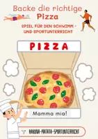 Vorschau - Spiele - Pizzastaffel - Gedächtnislauf: Backe die richtige Pizza! - Deckblatt
