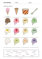 Vorschau - Arbeitsblätter - Ice Cream Shop: Vocabulary Worksheet 1 (Englisch) - Seite 3