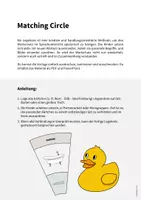 Vorschau - Stationenlernen - Bathroom: Matching Circle (Englisch) - Seite 1