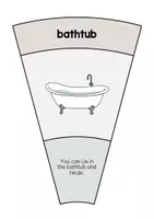 Vorschau - Stationenlernen - Bathroom: Matching Circle (Englisch) - Seite 3