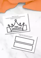 anteprima - Altro tipo di materiale - Corona dell'ultimo giorno di scuola - Lavoretto creativo - Pagina di copertina