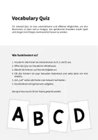 Vorschau - Mal- und Bastelvorlagen - VOCABULARY QUIZ: XXL Paket für den Englischunterricht - Seite 2