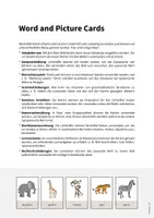 Vorschau - Poster - Zoo Animals / Zootiere: 40+ Bildkarten auf Englisch (Flashcards & Tafelmaterial) - Seite 1