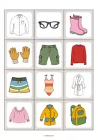 Vorschau - Spiele - Clothes / Kleidung: Floppi (Spiel für den Englischunterricht) - Seite 3