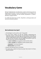 Vorschau - Stationenlernen - Animal Body Parts: Vocabulary Game (Englisch) - Seite 1