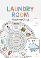 Vorschau - Stationenlernen - Laundry Room: Matching Circle (Englisch) - Deckblatt