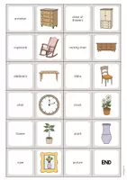 Vorschau - Stationenlernen - Living Room: Domino (Englisch) - Seite 3