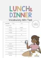 Vorschau - Arbeitsblätter - Lunch & Dinner: Vocabulary Mini Test (Englisch) - Deckblatt