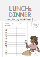 Vorschau - Arbeitsblätter - Lunch & Dinner: Vocabulary Worksheet 3 (Englisch) - Deckblatt