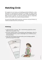 Vorschau - Stationenlernen - Kitchen: Matching Circle (Englisch) - Seite 1